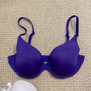 VS uplift semi Demi bra purple